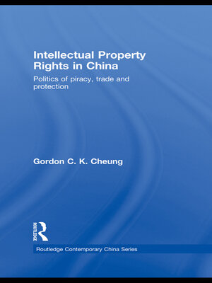 cover image of Intellectual Property Rights in China